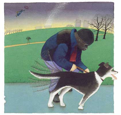 Dad and Albert in park